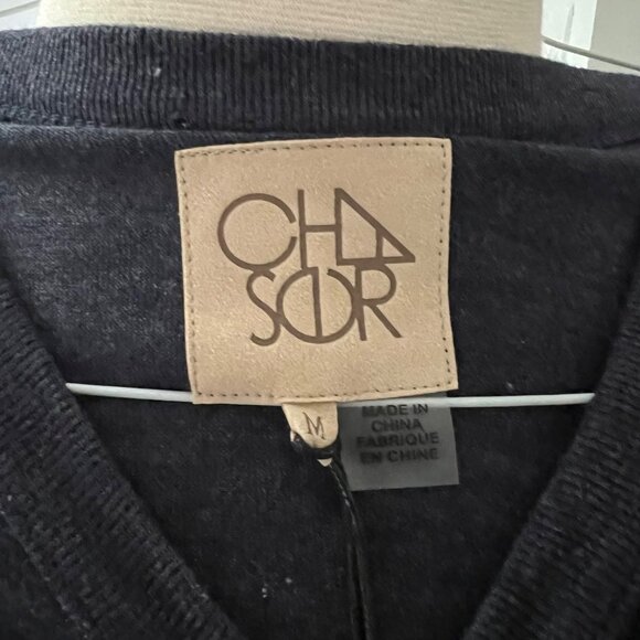 Chaser Size M Sailboat Blue Flutter Sleeve Hi Low Shirttail Shift Mini Dress NWT - Picture 6 of 13